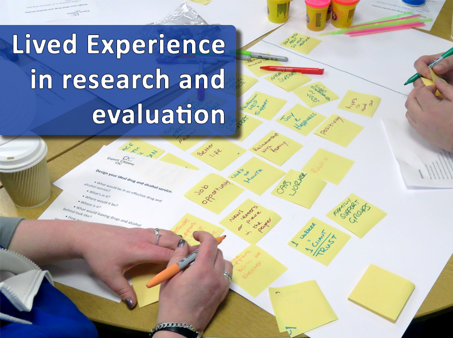 Lived Experience in research and evaluation