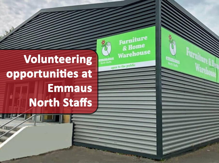 Volunteering opportunities at Emmaus North Staffs